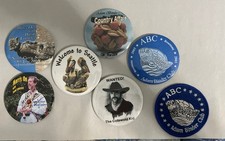 Random Lot Of HK ABE and David Lawrence Event Buttons picture