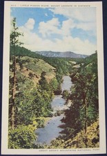 Little Pigeon River, Mount Leconte, Great Smoky Mountains National Park Postcard picture
