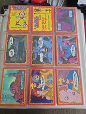 1984 TOPPS Masters Of The Universe/He-Man - Complete 22 Sticker Set & 4 Wonder picture