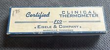 Vintage Certified Eisele Fever Thermometer - Made in USA - Nashville, TN picture