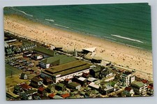 Hampton Beach NH Aerial View Vintage Postcard Forward's Color Productions picture
