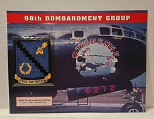 WWII Emblems Of Air War Patch 98th Bombardment Group  
