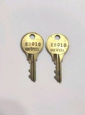 Pair of Vtg LORI CORP KEY #EB010 SOUTHINGTON, CONN., MADE IN USA, Incl. Free S&H picture