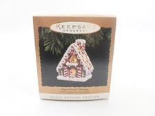 1994 Hallmark Magic Ornament GINGERBREAD FANTASY Light Motion Music Christmas picture