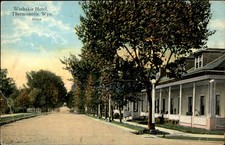 Thermopolis Wyoming Washakie Hotel c1900-20s Vintage Postcard picture