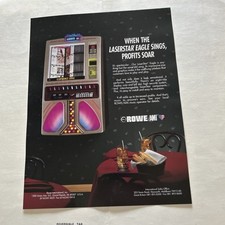 Original Factory Jukebox Ami-Rowe Laserstar Eagle Cd FLYER picture
