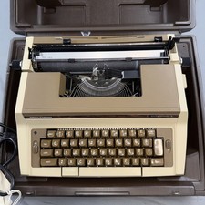 Vintage 1980s Smith Corona Enterprise II Portable Electric Typewriter With Case picture