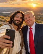 Jesus Selfie with Donald Trump 8