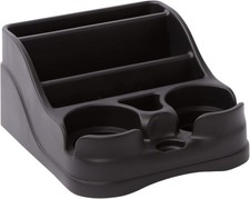 Small Center Console Organizer for Cars Trucks SUVs Minivans with Cup Holders picture