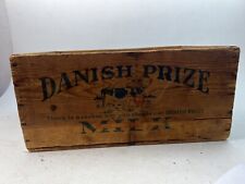 Danish Prize Milk Wooden Crate picture