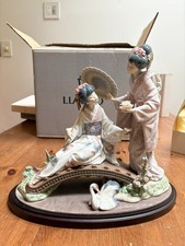 Lladro Springtime in Japan with Stand in Original Box - Retired - Mint Condition picture