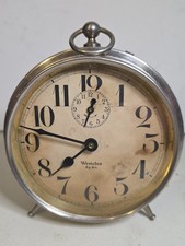 Antique Westclox Big Ben Loud Alarm Wind Up Windup Alarm Clock  1920s works picture