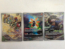 Pokemon TCG Paradox Rift (PAR) Illustration Rare 3 Card Lot *NEAR MINT* picture