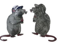 NEW - Mandatory Fun Honch Rat (blue) challenge coin - Yokosuka Japan picture
