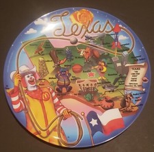 2003 McDonald's Texas State Plate Ronald McDonald Grimace Austin Houston Dallas picture