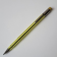 Vintage Scripto Yellow Translucent Mechanical Pencil Continuous Twist - Works picture