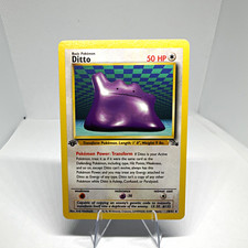 Wizards of the Coast Ditto 18/62 Fossil Rare 50 HP 1st Edition Regular EN 1999 picture