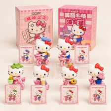 Hello Kitty Confirmed Figure Mental Escape Sea Salt Cat Blind Box You Pick picture