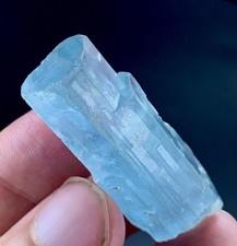 74 Ct Natural Aquamarine Crystal From Pakistan picture