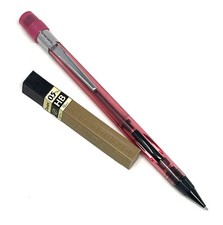 Pentel PD345 Mechanical Pencil 0.5mm Translucent Japan w/Lead READ DESCRIPTION picture