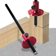 Wheel Marking Gauge - Woodworking Scriber - Wood Marking Tools With Inch & MM picture