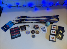 Hillary Clinton 2016 Campaign Archive Memorabilia Collection Serialized Coin Lot picture