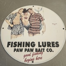VINTAGE PAW PAW BAIT CO 12