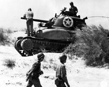 Crew from the M4 Sherman Tank