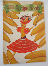 Vintage Recipe Book CHIQUITA BANANA COOKBOOK Bananas 1950 picture