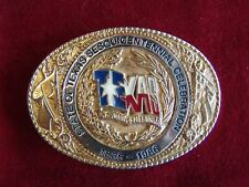 TEXAS SESQUICENTENNIAL CELEBRATION 1836-1986 24K Gold Plated CommemorativeBuckle picture