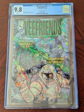 VeeFriends Comic #11 Alien Astronaut Cracked Ice Variant (Limited /199) CGC 9.8 picture