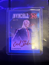 Invincible VS VS-19 Cecil Stedman Signagraph Keepsake Auto #48/75 (75) picture