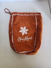 Crown Royal Salted Caramel Snowflake Limited Edition Bag 750ml Burnt Orange picture