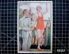 THE CLOTHING BEAUTIFUL MENS CATALOG 1932 SCHLOSS BROTHERS ART DECO ILLUSTRATIONS picture