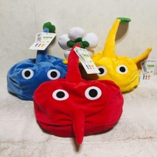 Pikmin Cosplay Hat Taito Prize Yellow Blue Red COMPLETE 3 Set Adult size New picture