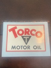 1960's Torco Motor Oil Racing Fuel Decal California Hot Rod NHRA picture