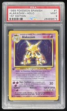 1999 Pokemon 1st Edition Set #1/102 Alakazam Holo PSA 9 picture