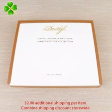 Davidoff Grand Cru Diademas Finas LE Empty Wood Cigar Box 8.5