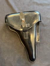 Cold War Era West German Original P08 Leather Luger Holster picture