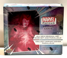 2024 Upper Deck Marvel Platinum Trading Cards Factory Sealed Hobby Box picture