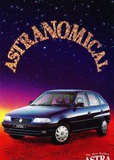1996 1997 Holden Astra Australia Sales Brochure Book picture