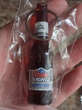Coors Light Beer Bottle Opener Keychain Bottle Cap 3