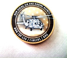 US Customs & Border Protection Coin Medallion Helicopter Air + Marine Agents picture