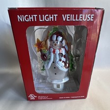 Veilleuse Snowman Night Light Costco Exclusive Christmas Decor, Star, holiday picture