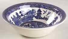 Johnson Brothers Willow Blue  Round Vegetable Bowl 1173252 picture
