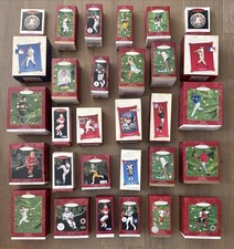 Hallmark Keepsake NFL MLB NHL Football Christmas Ornaments Sports Lot of 30 picture