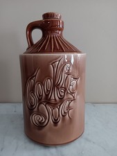 McCoy Cookie Jar Brown Drip Glaze 11 1/2