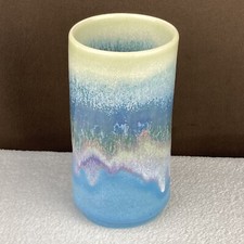 NEW Studio Art Glazed Pottery Ansel Adams Gallery Mug Cup Art Vase MSRP $32 picture