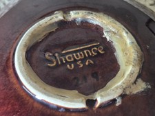 Ashtray Vtg Shawnee Pottery Speckled Glaze Ashtray Handcrafted Decor For Stylish picture