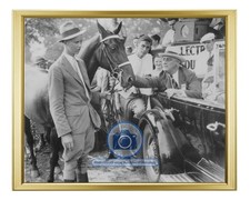 FRANKLIN D. ROOSEVELT FAMILY RHINEBECK NY 1940 8X10 GOLD FRAMED PHOTO picture
